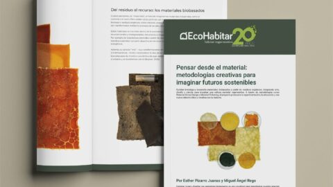 Publicación en EcoHabitar: Pensar desde el material