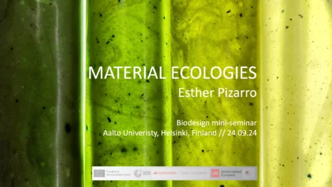 Material Ecologies