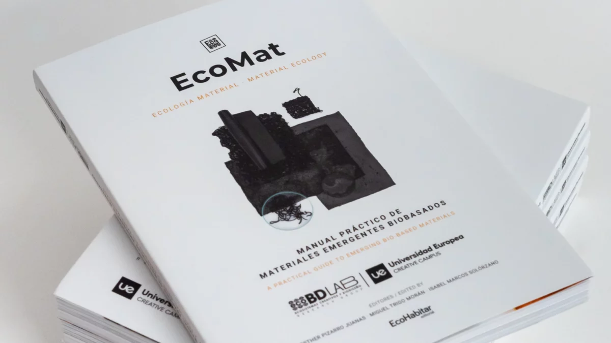 Publicación del libro EcoMat. Ecología Material — Guía práctica de materiales emergentes biobasados
